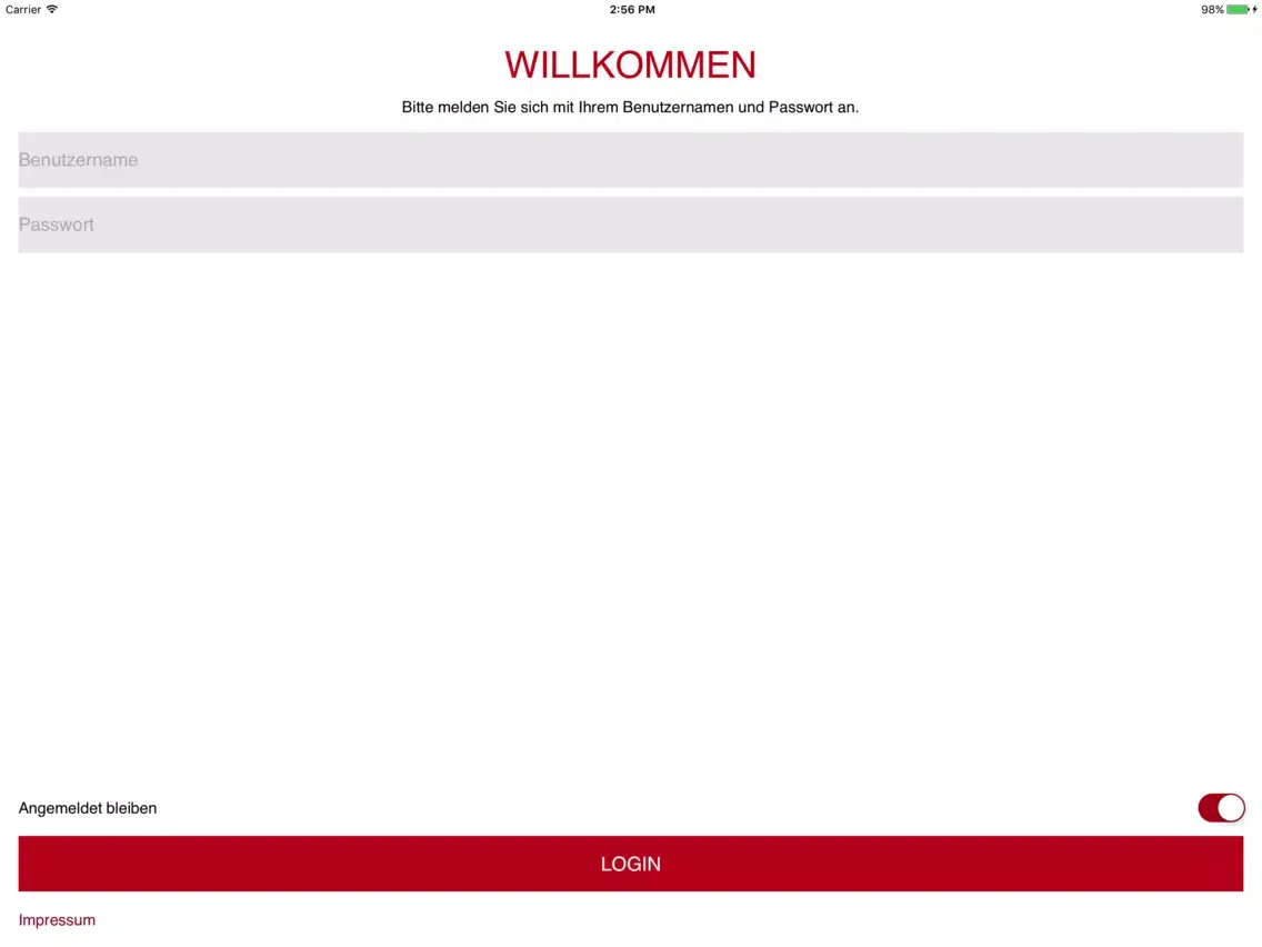 FÜR SIE Handelsgenossenschaft iPad  Screenshots