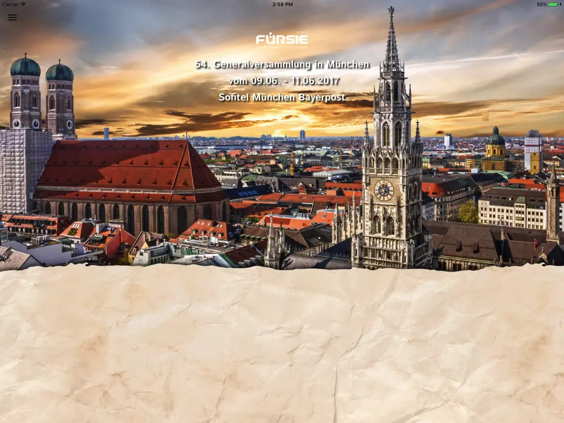 FÜR SIE Handelsgenossenschaft iPad  Screenshots
