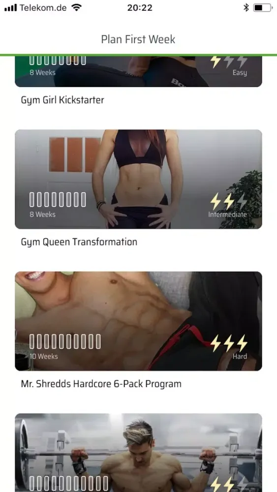 FitCoach スクリーンショット