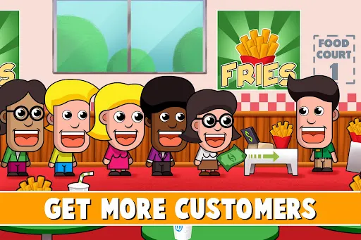 Capturas de tela do Idle Shop