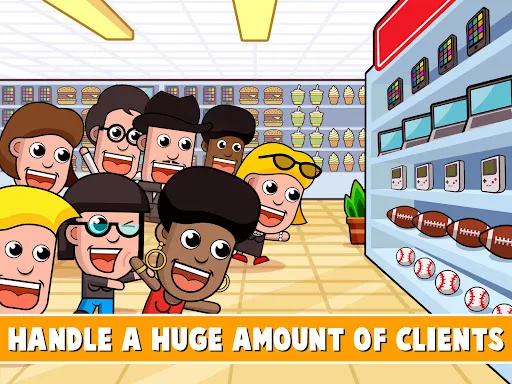 Capturas de tela do Idle Shop