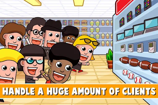 Capturas de tela do Idle Shop