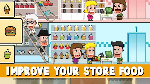 Capturas de tela do Idle Shop