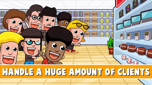 Capturas de tela do Idle Shop