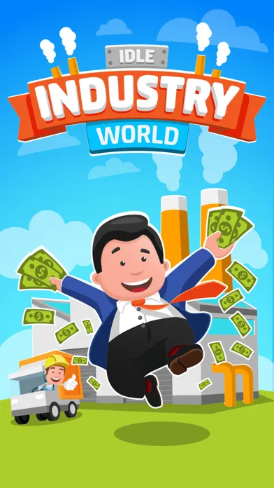 Tangkapan layar Idle Industry World
