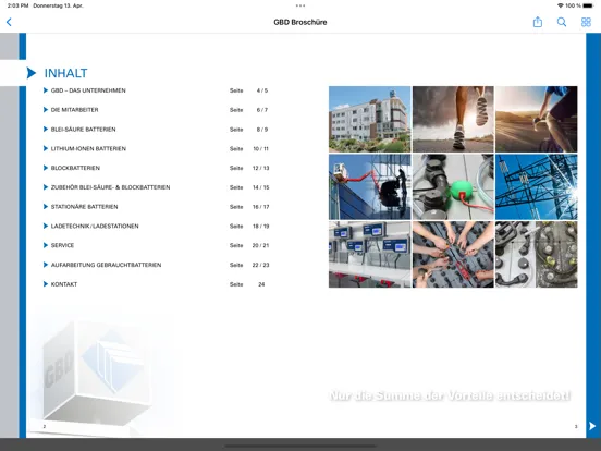 Capturas de pantalla de GBD Gera iPad 