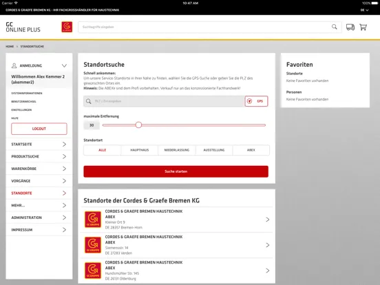 Zrzuty ekranu GC iPad 
