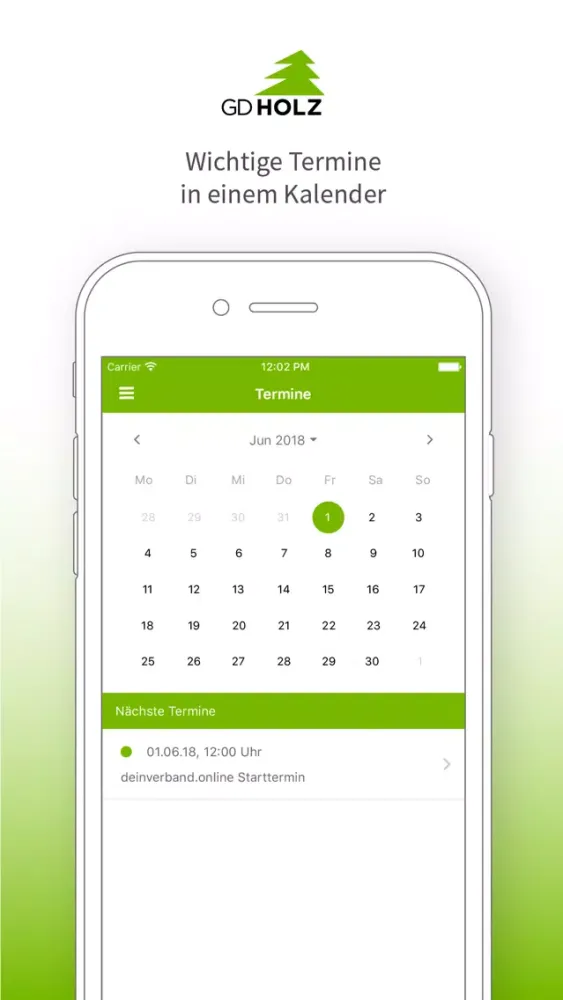 Скриншоты GDHolz-App