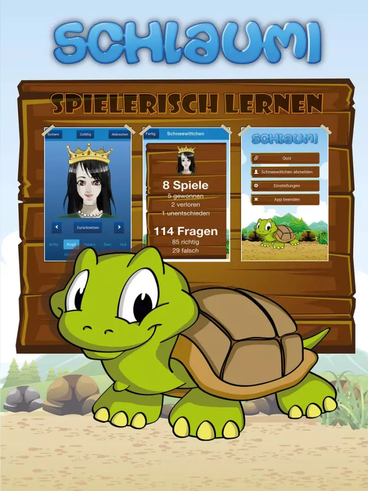 Скриншоты Schlaumi iPad 