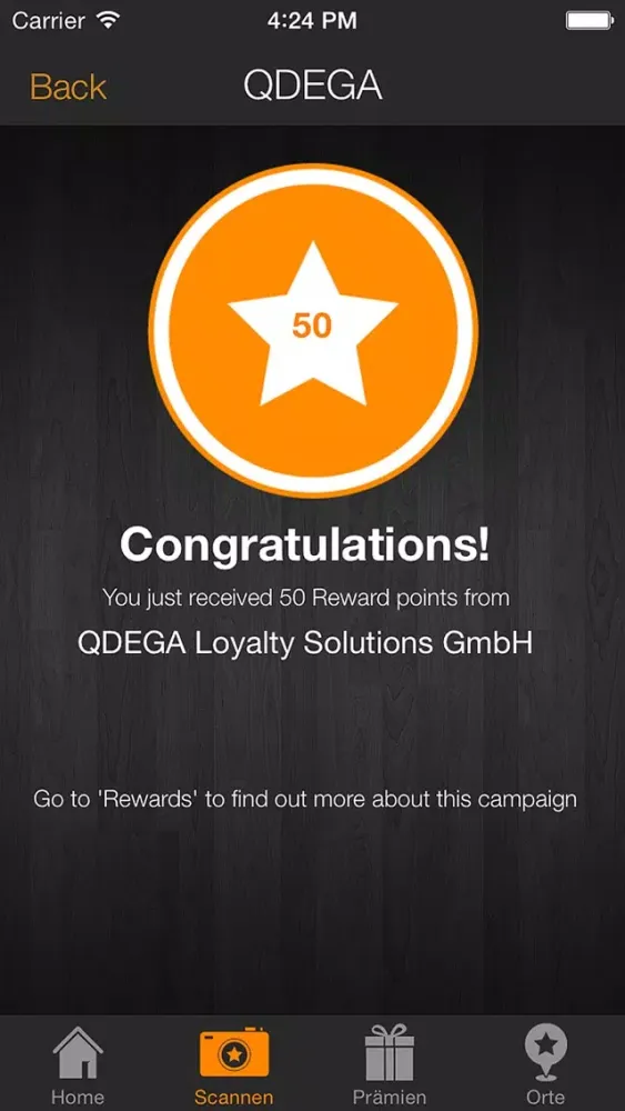 QDEGA - Mobile Loyalty Rewards スクリーンショット