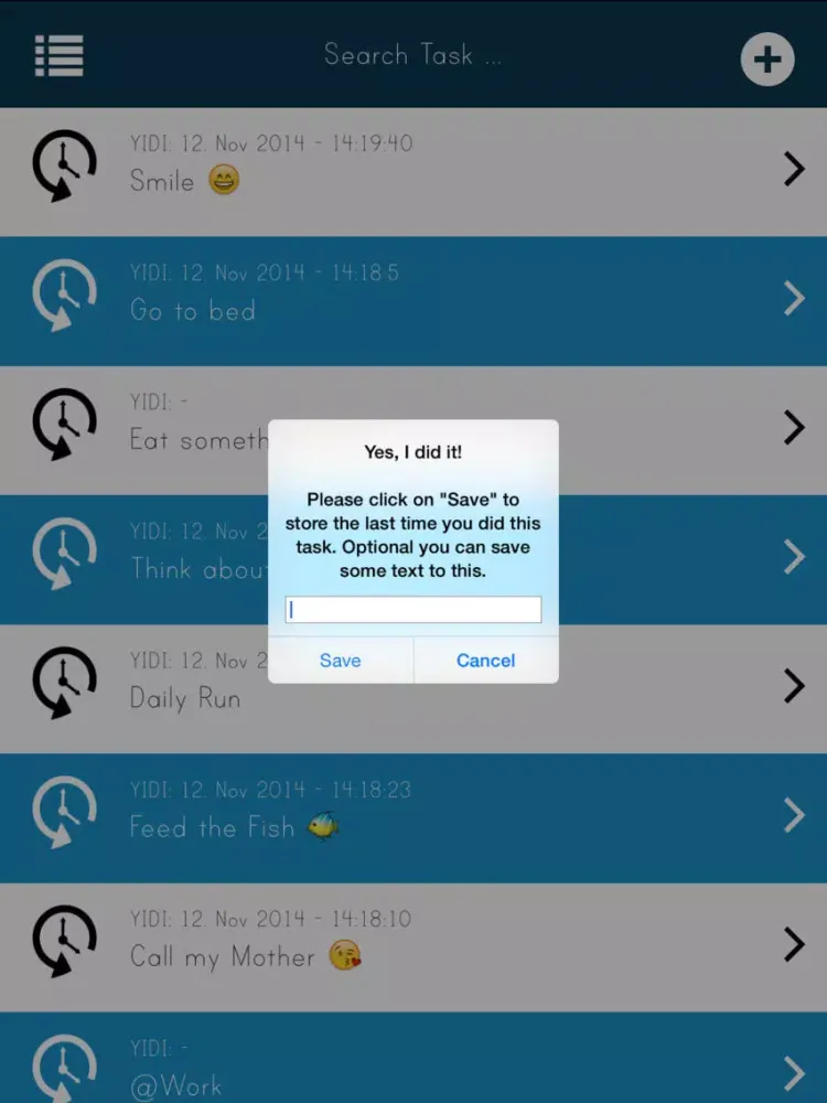 Yes, I did it iPad  سکرین شاٹس