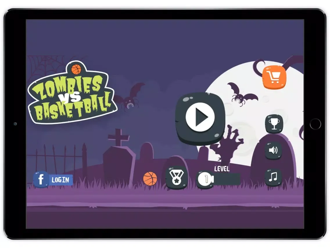 Zombies vs Basketball iPad  سکرین شاٹس