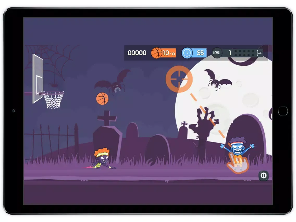 Zombies vs Basketball iPad  سکرین شاٹس