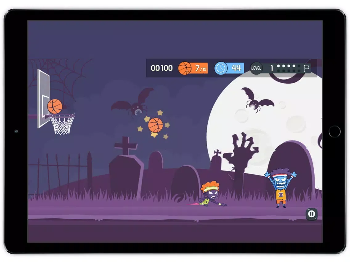 Zombies vs Basketball iPad  سکرین شاٹس