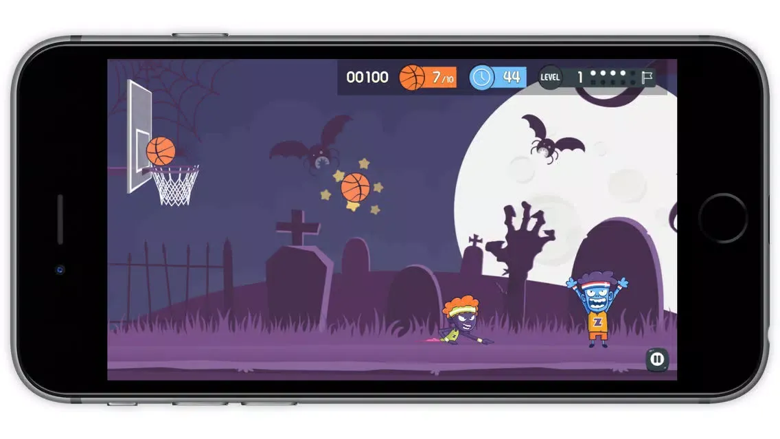 Zombies vs Basketball سکرین شاٹس