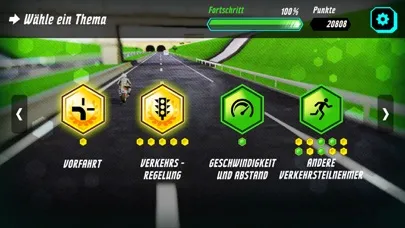 Capturas de tela do Gefahren Lernen
