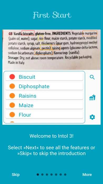 Intol - Scans Food Intolerance স্ক্রিনশট
