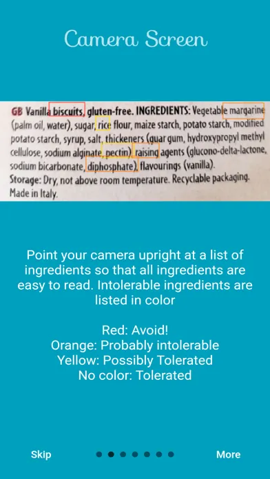 Intol - Scans Food Intolerance স্ক্রিনশট