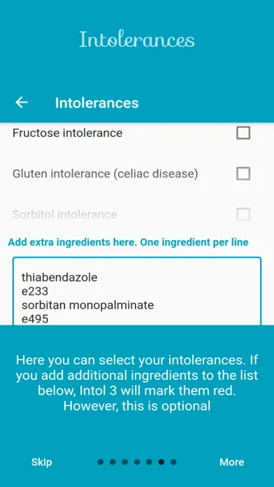 Intol - Scans Food Intolerance স্ক্রিনশট