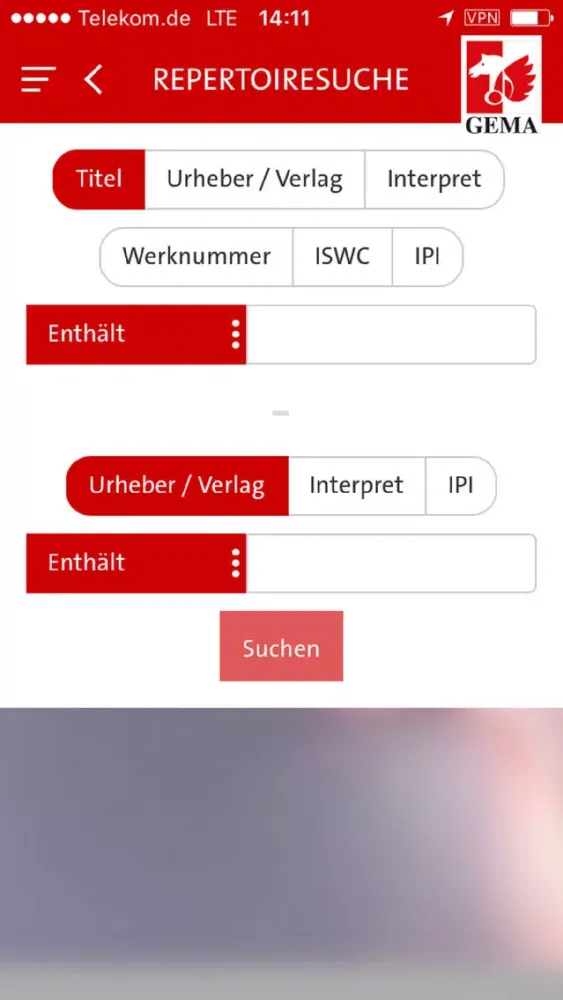 GEMA Screenshots