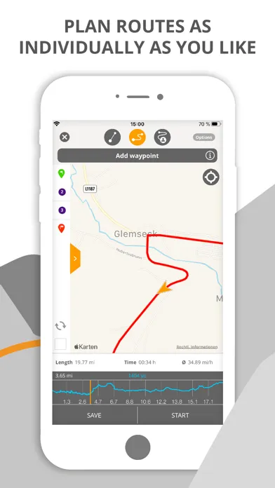 motocompano route & road trip Screenshots