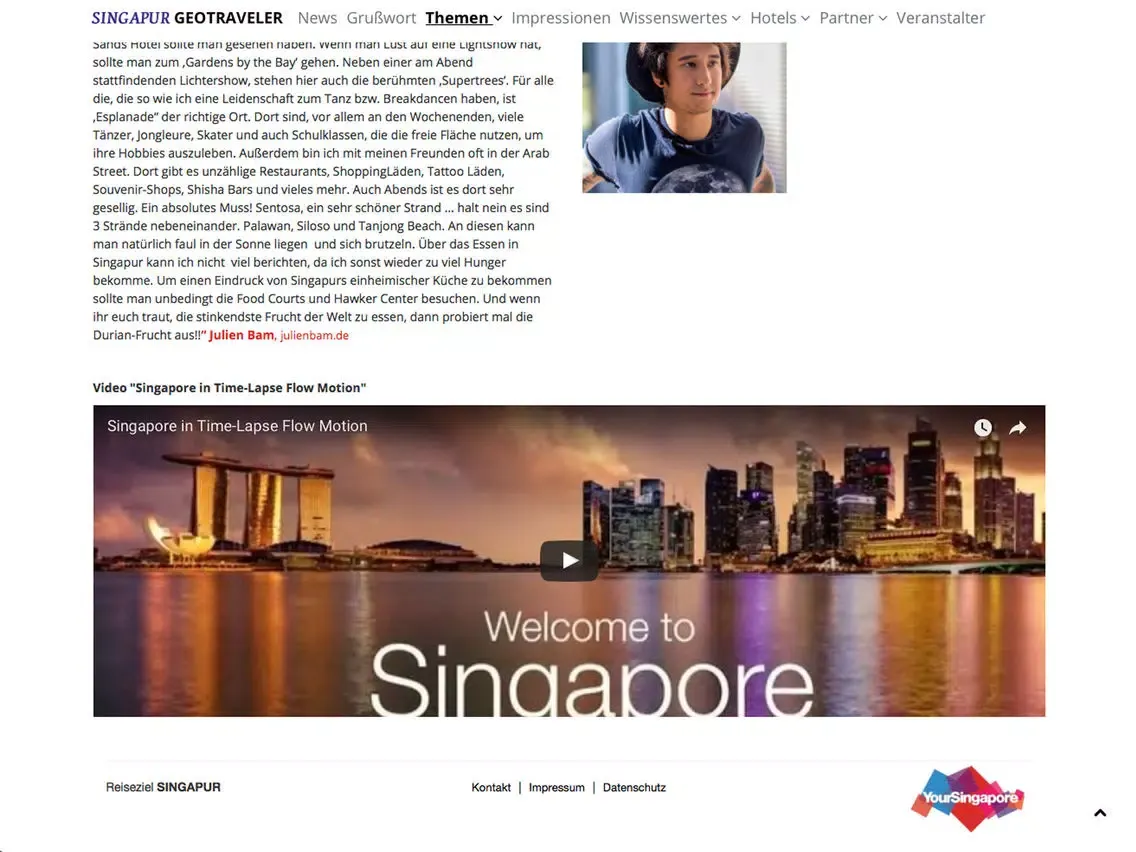 تصاویر SINGAPUR GEOTRAVELER DE iPad 