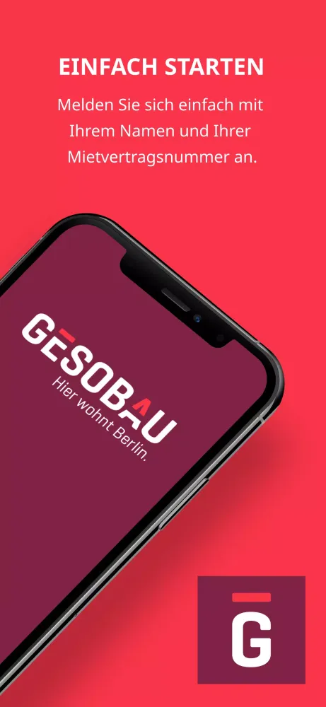 Скриншоты GESOBAU Berlin App