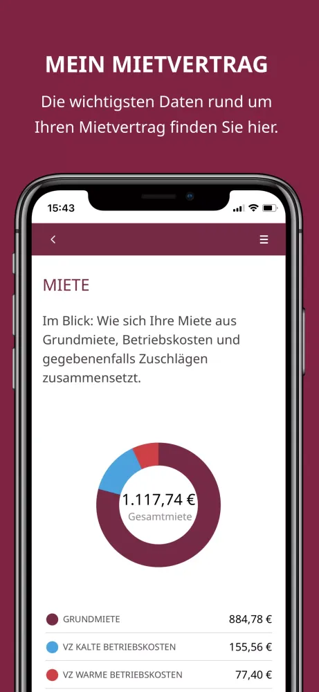 Скриншоты GESOBAU Berlin App
