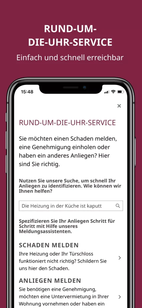 Скриншоты GESOBAU Berlin App