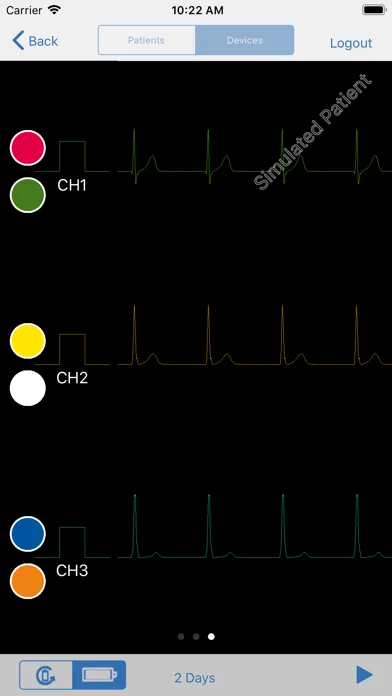 Ảnh chụp màn hình của SEER Simulator