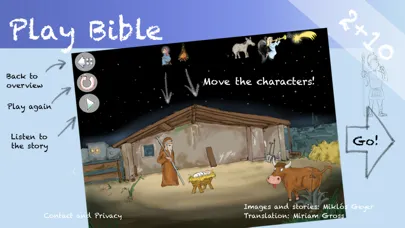 Play Bible 2+10 - arrange bible scenes and listen to the stories Screenshots