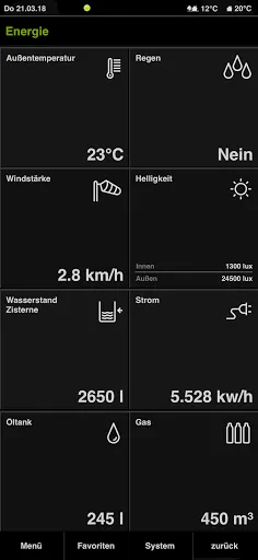 Gira HomeServer/FacilityServer Screenshots