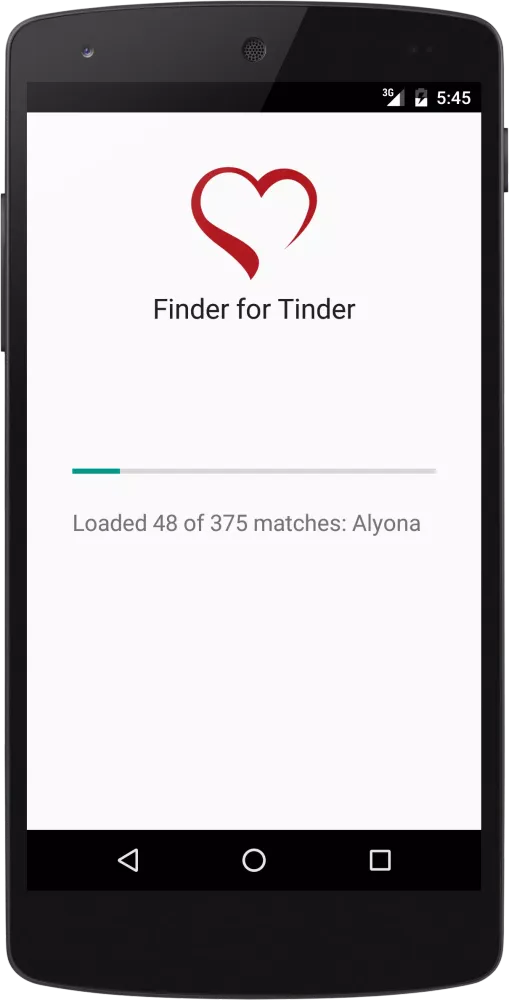 Tinder Finder應用截圖
