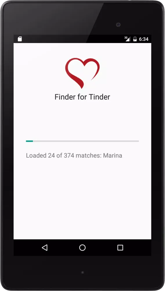 Tinder Finder應用截圖