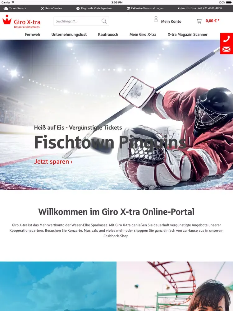 Giro X-tra App iPad  Ekran Görüntüleri