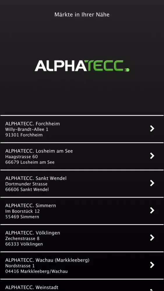 ALPHATECC. App স্ক্রিনশট