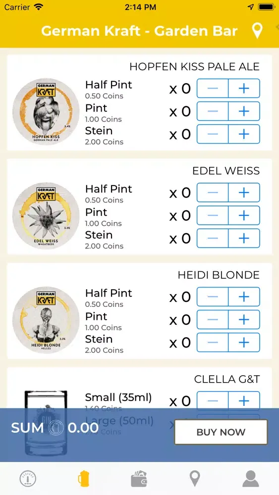 Craft Beer Coin Ekran Görüntüleri