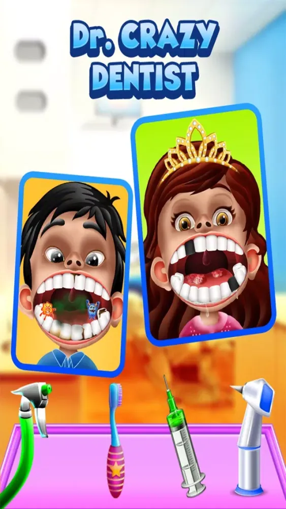 Captures d'écran de Dr. Crazy Dentist