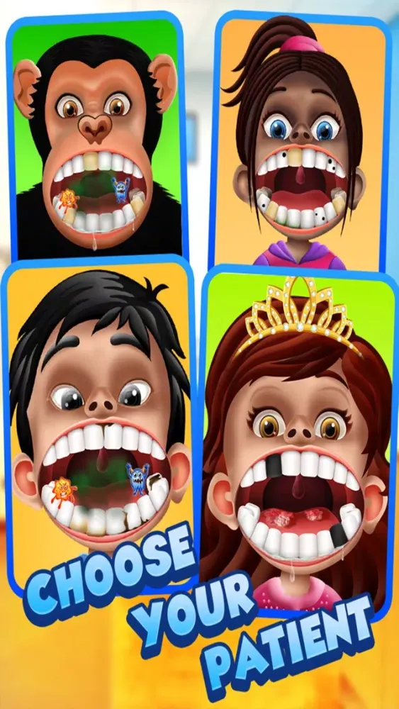 Captures d'écran de Dr. Crazy Dentist