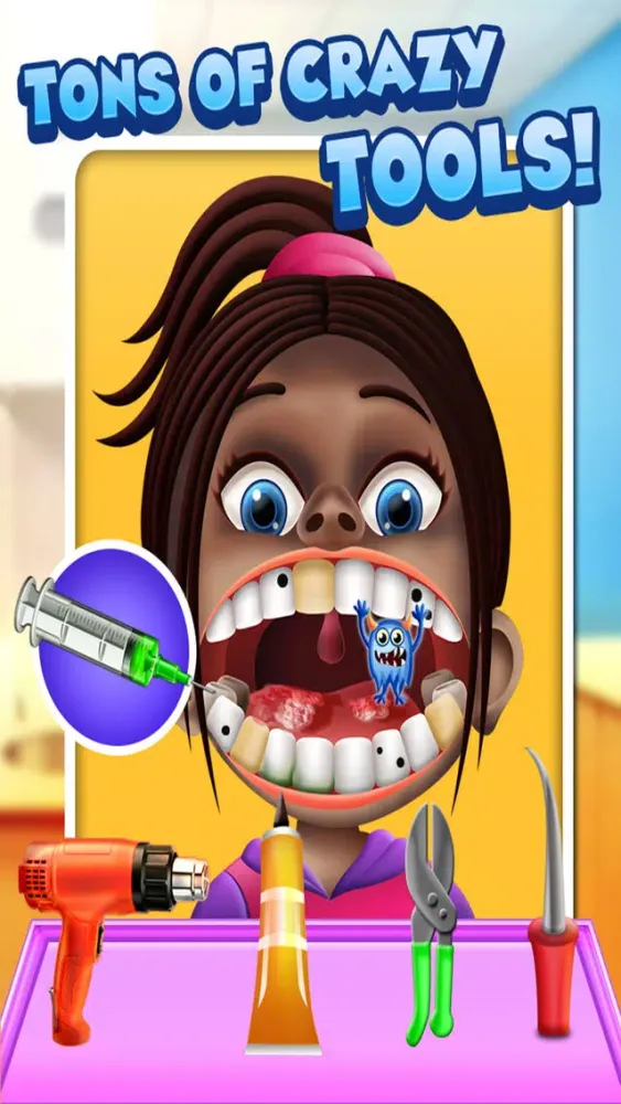 Captures d'écran de Dr. Crazy Dentist