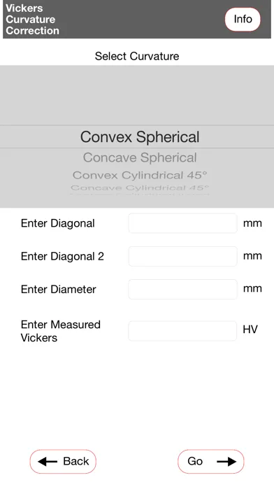 Tools for hardness testing Screenshots