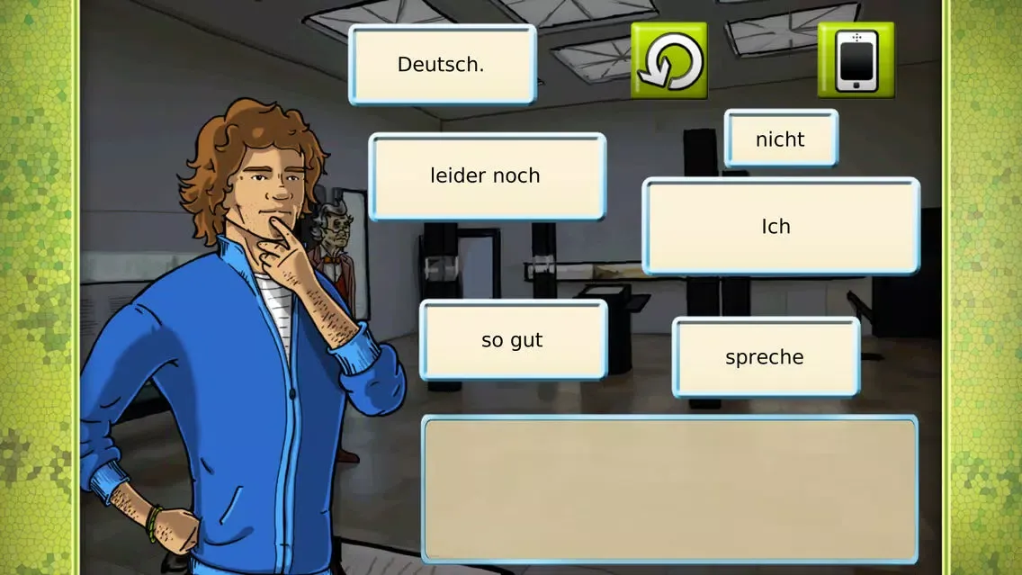 Tangkapan skrin Lernabenteuer Deutsch (A2) SH