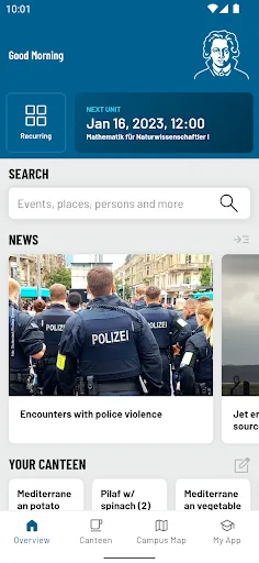 Goethe-Uni Screenshots