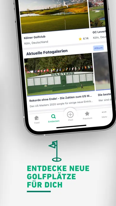 Capturas de tela do Golf Post - Community & News