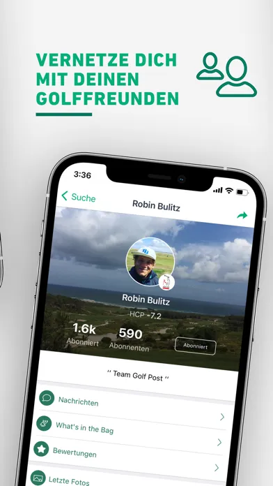 Capturas de tela do Golf Post - Community & News