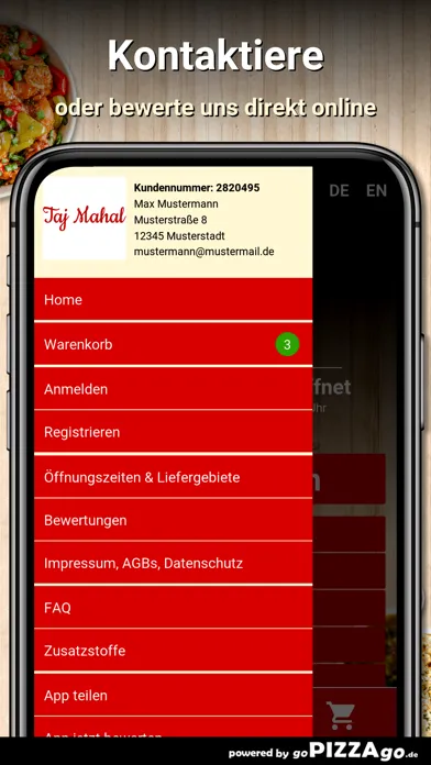 Zrzuty ekranu Taj Mahal Allensbach