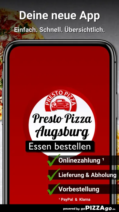 Presto Pizza Service Augsburg應用截圖