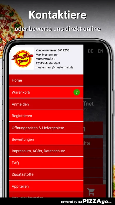 تصاویر Pizza Sim Sam Augsburg