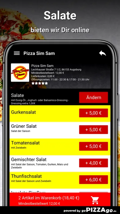 تصاویر Pizza Sim Sam Augsburg