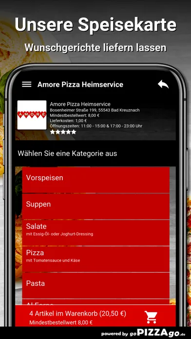 Amore Pizza Bad Kreuznach Screenshots